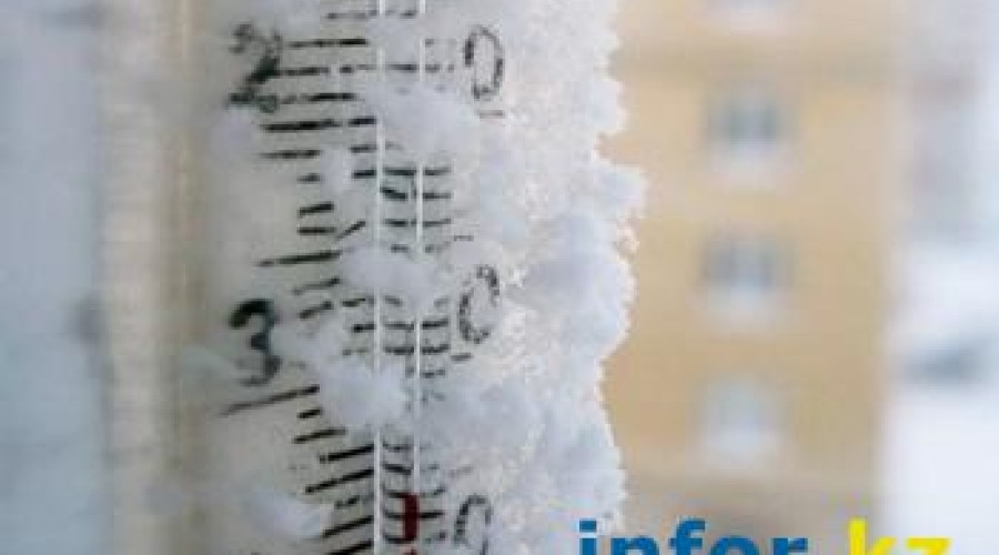 Из-за 40-градусных морозов в РК объявлено штормовое предупреждение