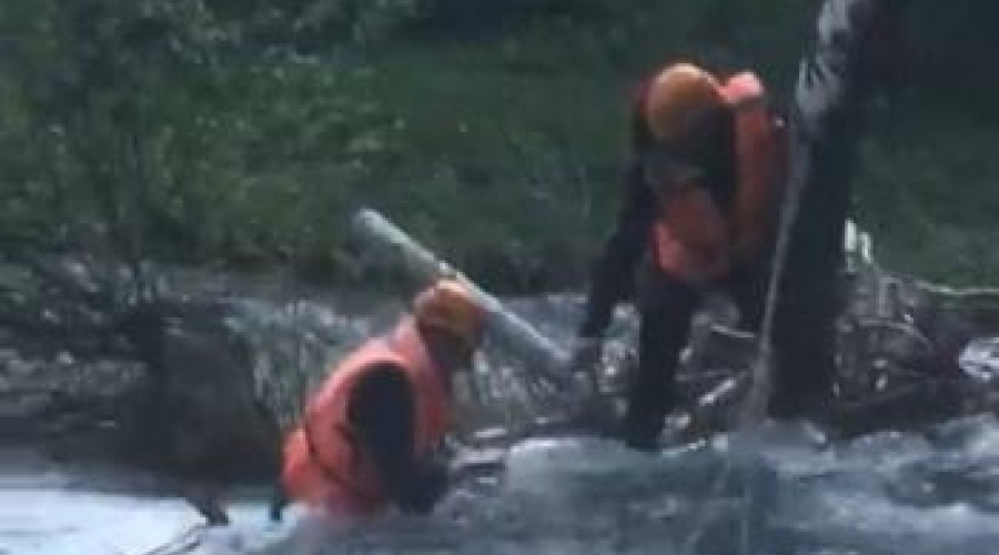 В Риддере, в реке Шаравке утонул мужчина