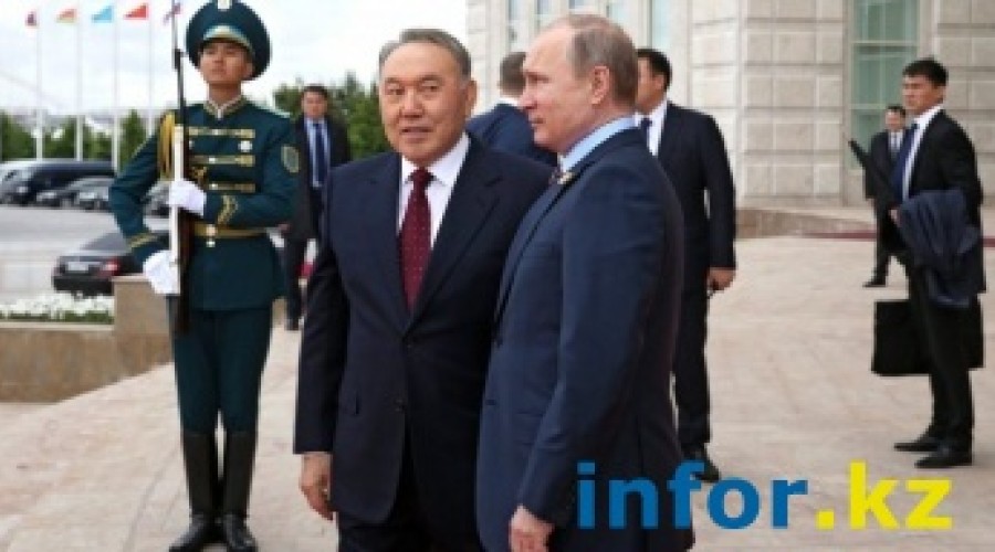 Путин снял c себя ответственность за создание ЕАЭС - Назарбаев