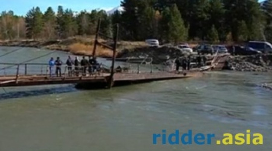 Переход через реку может обернуться трагедией в Риддере