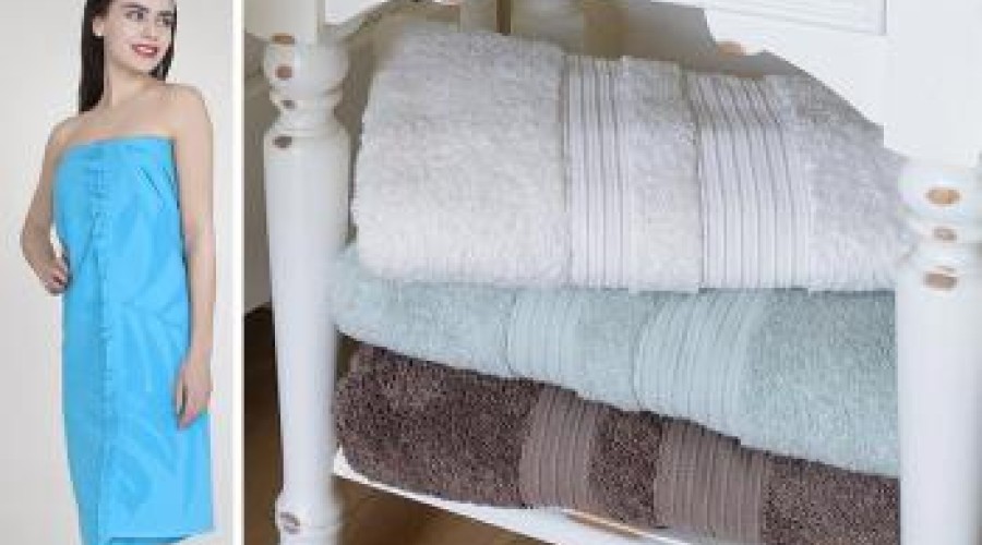Приобретаем качественные полотенца для бани