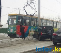 В Усть-Каменогорске непогода вызвала шквал ДТП