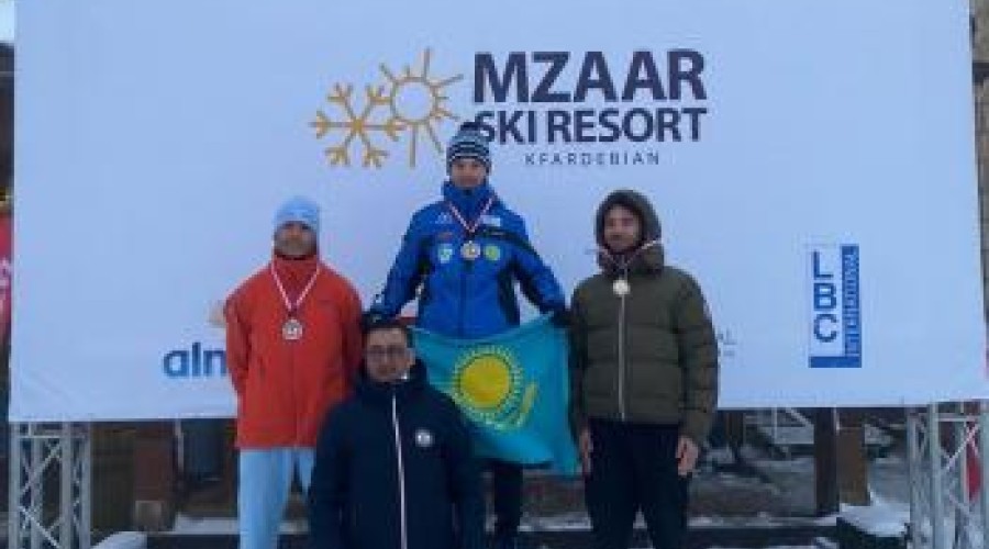 Захар Кучин из Риддера занял первое место на Чемпионате азиатских стран по горным лыжам
