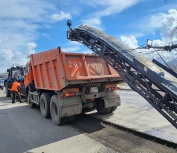 Ямочный ремонт дорог начался в Риддере