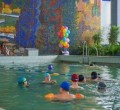 «Казцинк» оплатил занятия по плаванию для особенных детей и подростков
