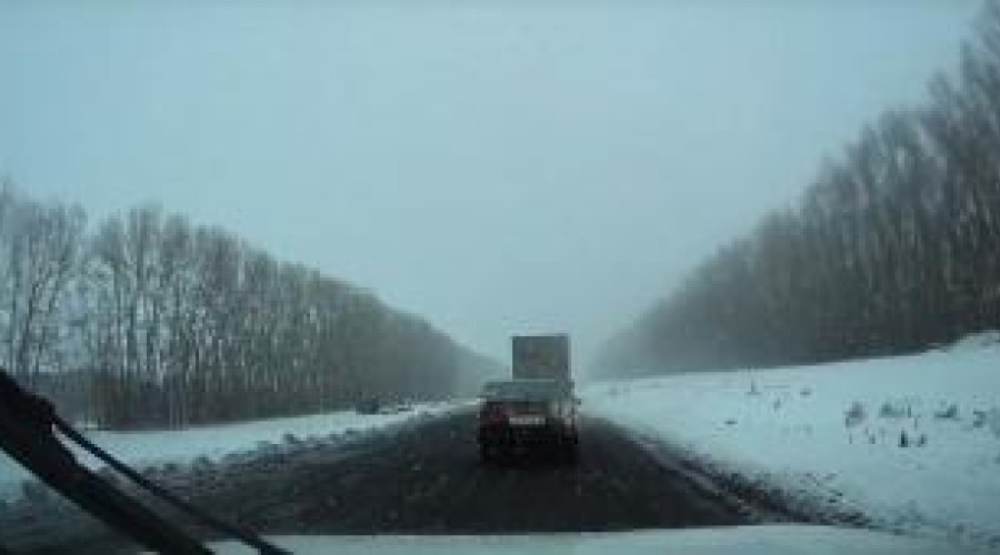 Снег и метель врасплох застали водителей в ВКО [ВИДЕО]