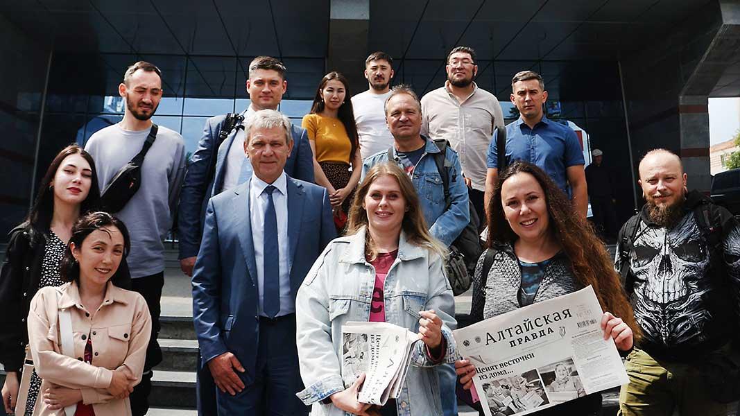 Путешествия казахстанских журналистов по Алтаю
