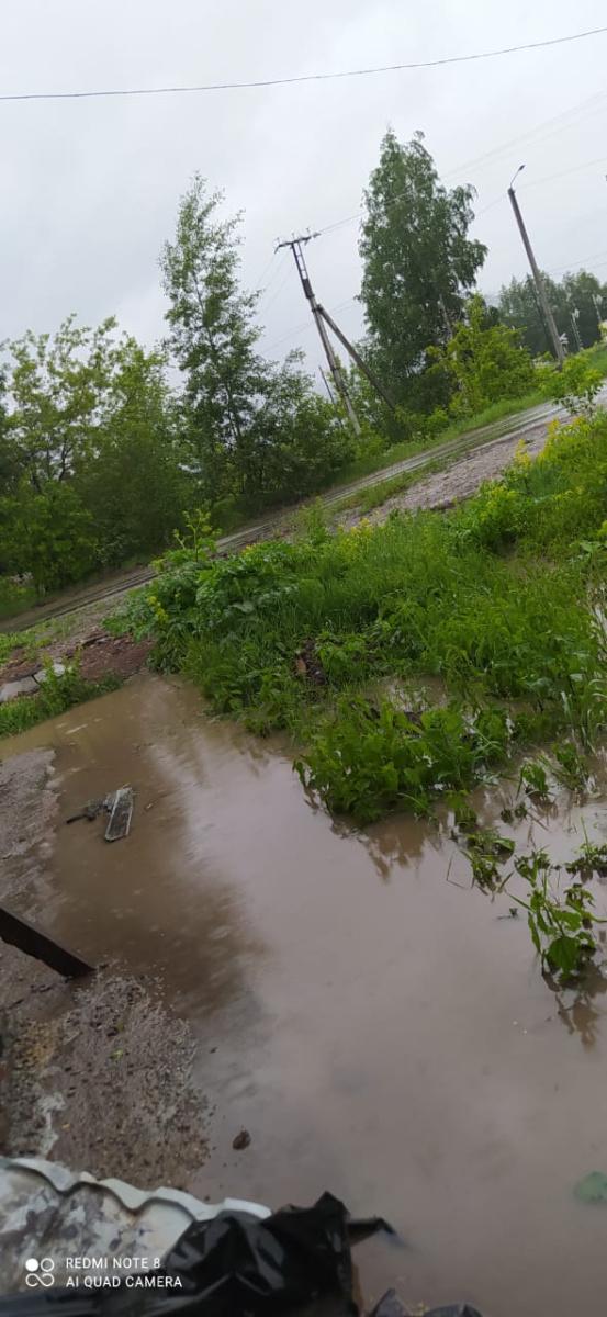 С прошлого года жители дома по Чапаева живут в грязи из-за нарушенной ливнёвой канализации